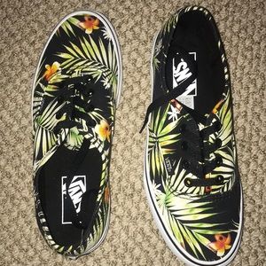 Tropical Print Vans